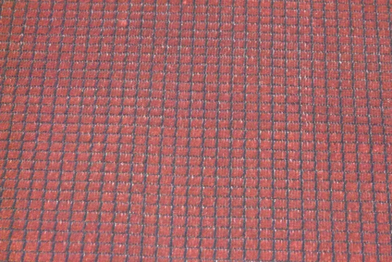 Tecido Jatobá grade vermelho