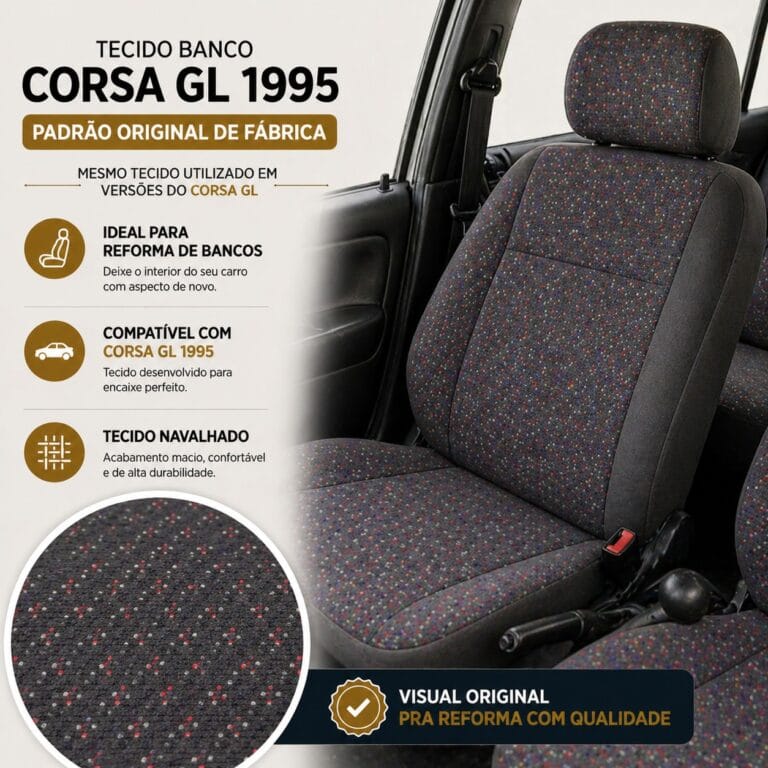 Tecido Banco Corsa GL 1995