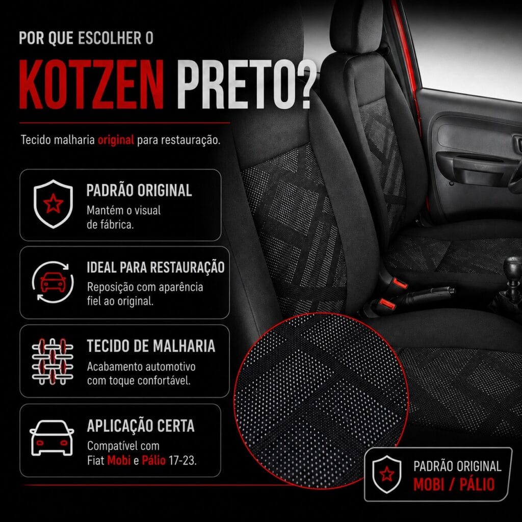 Tecido Malharia Kotzen Preto